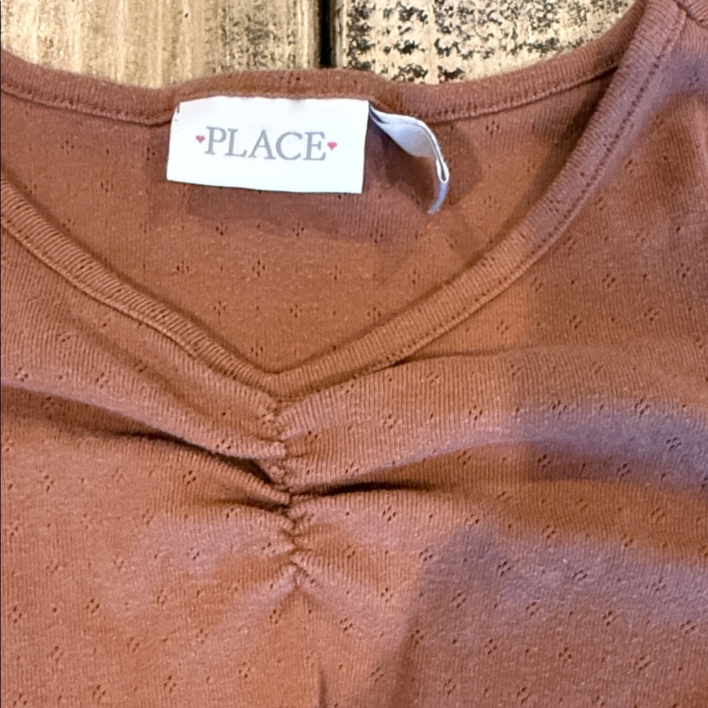 Place Rust Long Sleeve Top - Picture 9 of 10